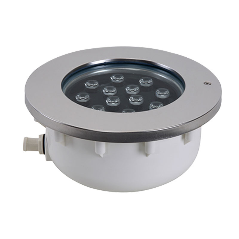  Stainless Steel Face Mask Ip68 Waterproof Hotel LED Pool Light Embedded Underwater Light with PC Niche