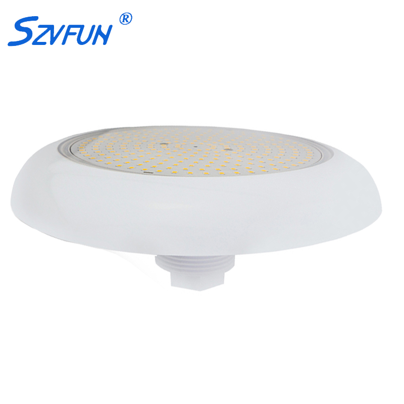 1.5inch Resin filled Surface Mounted Underwater Light Threading Led Swimming Piscina Pool Light Rgb Rgbw